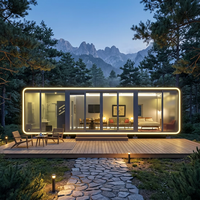 Cabane portable de haute qualité conforme aux normes AS/NZS, cabane en bois de style Apple, hôtel modulaire préfabriqué, appartement pour l'Australie