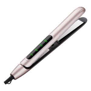 Plancha de pelo 2 en 1 con rizador y control de temperatura, calentamiento rápido para cabello seco y mojado - Product Image 4