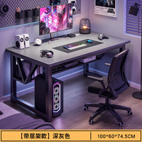 Wanda Yuan Bureau de jeu de course en acier moderne Table de jeu en métal Jeu de bureau