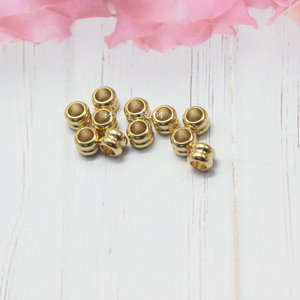 Accesorios de joyería hechos a mano, cuentas de cobre, materiales de ensartado, posicionadores, espaciadores fijos, pequeños retenedores de latón. - Product Image 2