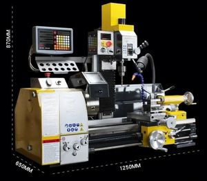 Mini máquina de torno JY180V, máquina de corte de Banco plano pequeño, máquina de Metal Horizontal, herramienta de torneado de escritorio, máquina de torno para metal - Product Image 3