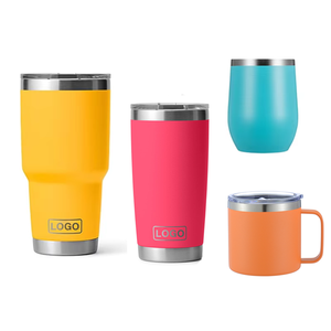 Vaso con logotipo personalizado vaso 20oz con tapa magnética recubierto de polvo de acero inoxidable 304 vaso aislado al vacío - Product Image 6