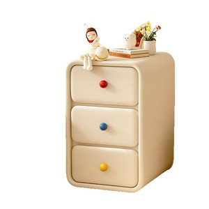 Solid Wood Nightstand Handmade Minimalist <b>Bedside</b> Storage Cabinet For Bedroom Adults Children Elderly - Product Image 2