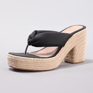 Sandalias de cuña con plataforma y tira al tobillo para mujer, estilo slingback, con espalda abierta, ajuste seguro, para verano - Product Image 2