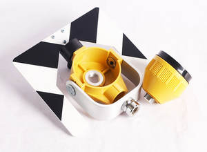 광학 프리즘 조립 측량 기기 노란색 Z15b-YY 금속 사각형 코팅 BK7 유리 노란색 색상 프리즘 - Product Image 2