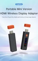 Kit émetteur-récepteur audio sans fil GT-HDWL50UD ORANGE, adaptateur dongle TV Stick en ABS moulé sur mesure