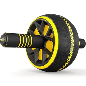 Тренировочное колесо для мышц живота, домашнее фитнес-оборудование для мужчин и женщин, упражнения для уменьшения живота, для ролика, колесо для пресса - Product Image 1