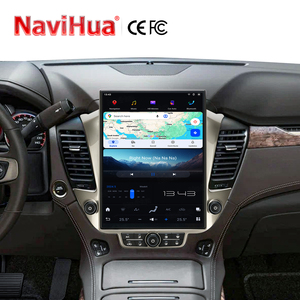 Écran vertical 15,6 pouces pour Chevrolet Suburban Tahoe GMC Yukon 2014-2020, autoradio Android, navigation CarPlay, moniteur d'unité principale - Product Image 2