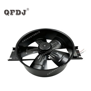 Ventilador de Flujo Axial QFDJ de 12 Pulgadas y 380V con Rodamiento de Manguito para Montaje en Pared para Refrigeración de Gabinetes - Product Image 1