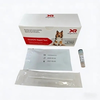 Premium Canine Parvovirus CPV Antigen Kombi-Schnelltest-Karte Tierarztpraxis Haustier-Diagnose-Kit für Hunde Tierkrankheits-Erkennung