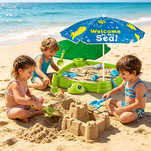 <span class=keywords><strong>Bac</strong></span> à <span class=keywords><strong>sable</strong></span> en forme de crabe avec <span class=keywords><strong>couvercle</strong></span> et parasol réglable, jouets de plage pour enfants de 3 à 5 ans, activité sensorielle, jeu de <span class=keywords><strong>sable</strong></span>, jardin, jouets d'extérieur pour l'été - Product Image 4