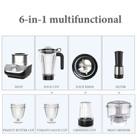 Mélangeurs et centrifugeuses Happy Partner mixeur de cuisine avec réservoir de 2,0 L nouveau design