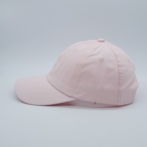 Gorra de Béisbol de 6 Paneles Rosa Fresa de Algodón, Suave, con Bordado Personalizado y Botón Superior, Estilo Deportivo, ¡Venta Caliente! - Product Image 5