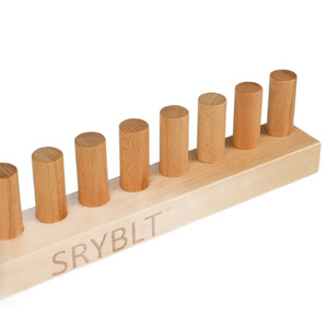 SRYBLT Cadre à tricoter en bois court fait main pour écharpe, couverture, artisanat, accessoire de couture - Product Image 5