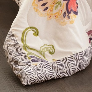 Chất Lượng Tuyệt Vời 3Pcs Floral Print Sợi Nhỏ Hiện Đại Sang Trọng Truyền Thống Bán Buôn <span class=keywords><strong>Comforter</strong></span> Bộ Bộ Đồ Giường Cho Nhà - Product Image 4