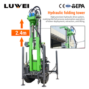 A Máquina de Perfuração de Poços Totalmente Automática Recém-Lançada é um Equipamento de Perfuração Usado para Extração de Água Subterrânea Profunda. - Product Image 3