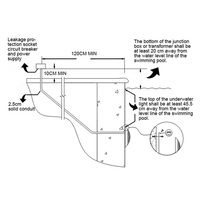 Lampes LED pour bassin 12V étanches IP68, changement de couleur, télécommande, utilisation en piscine, en mer, encastrées sous l'eau