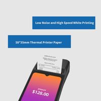 Dispositivo de Pago de Boletos Móvil de Alta Velocidad, Máquina POS Inteligente (TK10), Escáner 4G/WiFi/Bluetooth/NFC USB, Android 13, 2GB de RAM, 16GB