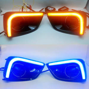 ไฟเลี้ยวสำหรับรถยนต์ LED 2ชิ้น,ไฟตัดหมอก DRL สำหรับ Toyota Vios 2014 <span class=keywords><strong>2015</strong></span> 2016 - Product Image 1