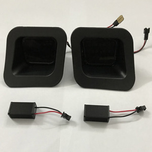 Lente ahumada para Dodge Ram 1500, lámpara LED de placa de matrícula, aprobado por e-mark, producto más nuevo - Product Image 1