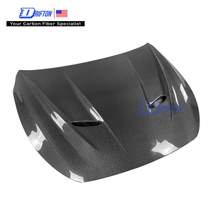 ฝากระโปรงคาร์บอนไฟเบอร์ลายรังผึ้งสไตล์ MBJ สำหรับ Infiniti Q60 ปี 2016-2022 - Product Image 1