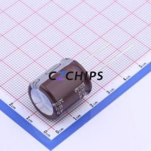 EKY-101ELL331MM20S ตัวเก็บประจุชนิดอลูมิเนียมผ่านรู D18xL20mm 330uF 20% 100V 1.5A-100kHz - Product Image 2