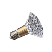 Lampe de décoration d'hôtel en cristal, ampoule LED, lampe LED en acrylique, ampoule E27 E14 pour éclairage intérieur, ampoule en cristal LED artistique