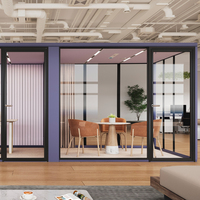 Cabina Insonorizzata Mobile Flexspace, Nuova Cabina per Riunioni da 2-8 Persone, Pod per Ufficio Insonorizzato in Vendita
