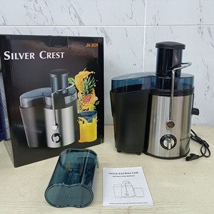 Mixeur/Extracteur de Jus Transfrontalier en Acier Inoxydable <span class=keywords><strong>Silver</strong></span> <span class=keywords><strong>Crest</strong></span> avec Goulotte Large, Séparation Centrifuge Pulpe-Jus, Multi-usages - Product Image 1