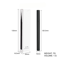 Stylo Eyeliner Liquide à Pointe Précise avec Logo Personnalisé, Imperméable, Anti-Bavures, Longue Durée, Noir
