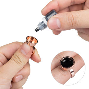 Anillos de pegamento de pigmento reutilizable, taza de tinta, maquillaje permanente, soporte para extensiones de pestañas para proveedor de Microblading - Product Image 6