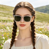 Nouvelles Lunettes de Soleil Unisexe 2026 en Acétate Façonné, Monture Complète, Style Œil de Chat Tendance, Détails Rivets, Protection UV400 Polarisée