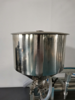 Machine de remplissage avec trémie de liquide, appareil de remplissage semi-automatique avec tête unique, crème, nouveau modèle