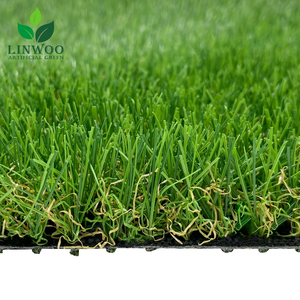 Gazon synthétique artificiel Linwoo Manufacturer Long Lasting 40mm, résistant aux UV, <span class=keywords><strong>pour</strong></span> jardin, toit et terrasse. - Product Image 1