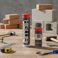 HiGlue Mastic Époxy Gris 5 Minutes pour Réparation Plastique, Métal, Bois, Tuyaux – Pâte à Modeler Époxy 114g 30g