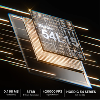 Ratón Inalámbrico para Juegos Attack Shark RS6 Ultra Tri-Mode, Fibra de Carbono, PAW3955MAX, 52K DPI, 8K Polling, 63g, Batería Intercambiable, Ergonómico