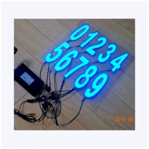 Retroilluminazione EL Ultra-Sottile e ad Alta Luminosità Supporta qualsiasi forma, dimensione e colore. Per applicazioni curve e irregolari. Conforme a ROHS - Product Image 2