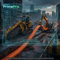 Cable de Alimentación Aislado con XLPE PrimePro HV, 0.6/1kV-35kV Clase 2, Cobre IEC 60502-2, Grado Industrial para Construcción e Infraestructura