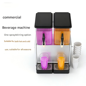 Système de distribution automatique de boissons <span class=keywords><strong>à</strong></span> double réservoir <span class=keywords><strong>pour</strong></span> boissons froides et chaudes, équipé de pompes de mélange de qualité commerciale - Product Image 5