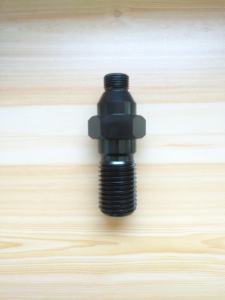 Adaptateur mâle en acier 1-1/4-7, <span class=keywords><strong>mandrin</strong></span> 2/1bsp noir pour accessoires d'outils électriques, forets à noyau, perçage - Product Image 2