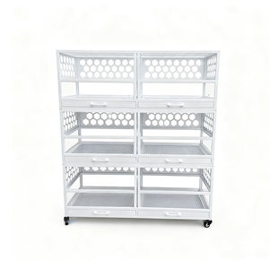 Gabbia per Animali di Grandi Dimensioni di Alta Qualità, Ben Ventilata, con Vassoio Stile Cassetto per l'Allevamento di Porcellini d'India - Product Image 2