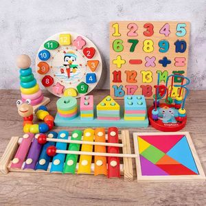 Brinquedo Educacional de Madeira para Crianças: Torre de Percussão de Oito Notas com Cordas, Formato de Quatro Colunas, Arco-Íris, e Minhoca Torcida, para 4-6 Anos - Product Image 3