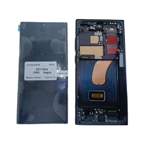 Pantalla de teléfono Super Amoled original 100% para Samsung Galaxy S25 S25 Plus S25 Ultra LCD con marco