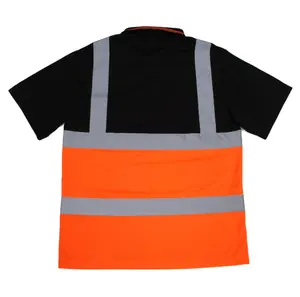 סיטונאי מהיר יבש מותאם אישית נראות גבוהות בגדים רעיוני בטיחות עבודה T חולצה