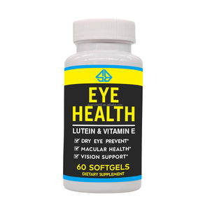 Soutien Nutritionnel Oculaire OEM Lutéine, Vitamine E et Zéaxanthine pour la Santé Maculaire et la Protection de la Vision – 60 Gélules Molles pour Adultes - Product Image 1