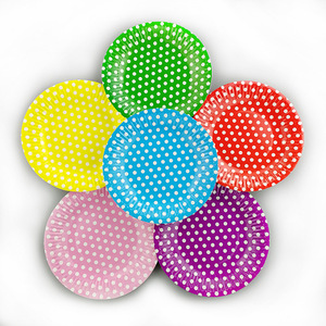 Nuovissimi Articoli <span class=keywords><strong>per</strong></span> Feste <span class=keywords><strong>di</strong></span> <span class=keywords><strong>Compleanno</strong></span> <span class=keywords><strong>per</strong></span> Bambini, Decorazioni Colorate a Tema Cartone Animato, Piatti <span class=keywords><strong>di</strong></span> Carta Usa e Getta da 7 Pollici - Product Image 2