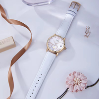 Montre Femme Marque EYKI 2024 Automatique Cuir Lady Watch montres de luxe Mécanique Femmes Montres Élégantes