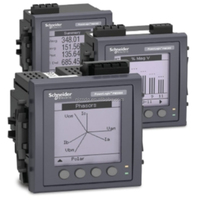 Medidor de Energía PowerLogic PM5330, Modbus, hasta la 31ª Armónica, 256KB 2DI/2DO 35 Alarmas