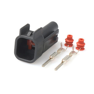 Conector de inyector de combustible resistente al agua, enchufe Dj7023c 1,5 21 para vehículos Ford Chevrolet, Material Pbt negro de 2 posiciones - Product Image 2