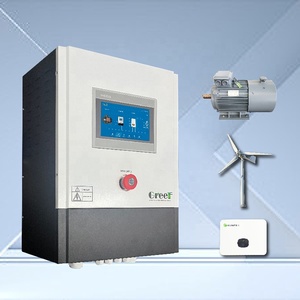1.5 กิโลวัตต์ 2 กิโลวัตต์ 3 กิโลวัตต์ 5 กิโลวัตต์ 10 กิโลวัตต์ Greef Wind Grid Tied พร้อมหน้าจอควบคุม LCD ระบบสัมผัส ฟังก์ชั่นรีโมท พร้อมระบบโซลาร์ - Product Image 1